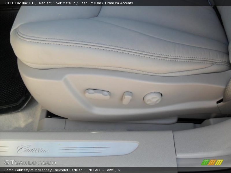 Radiant Silver Metallic / Titanium/Dark Titanium Accents 2011 Cadillac DTS