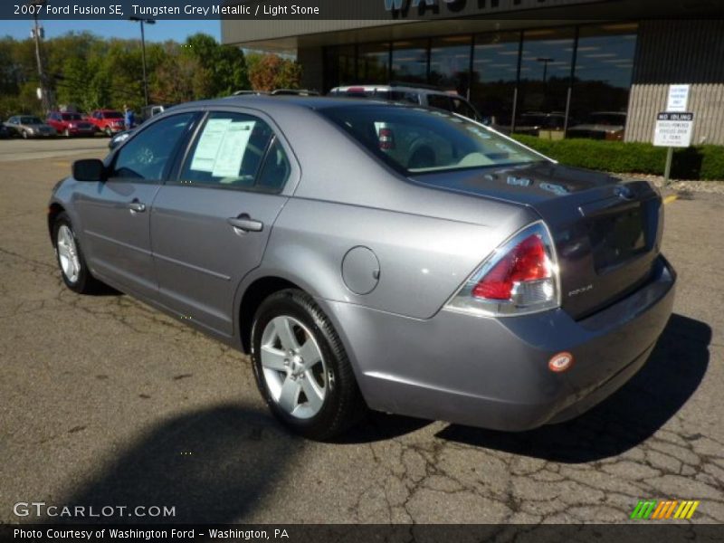 Tungsten Grey Metallic / Light Stone 2007 Ford Fusion SE