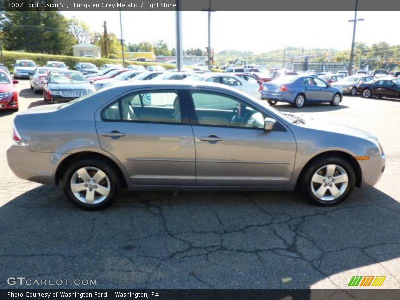Tungsten Grey Metallic / Light Stone 2007 Ford Fusion SE