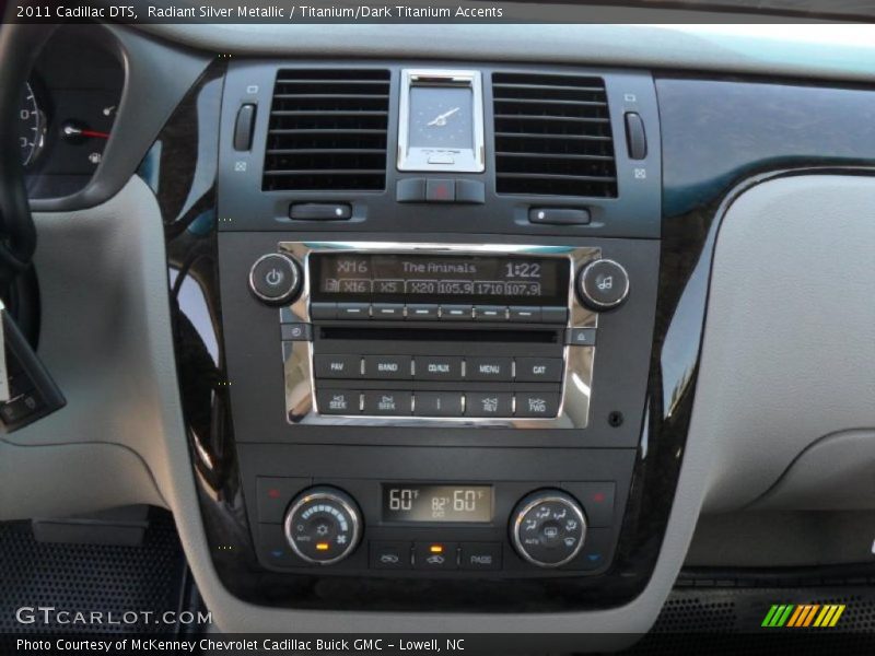 Radiant Silver Metallic / Titanium/Dark Titanium Accents 2011 Cadillac DTS