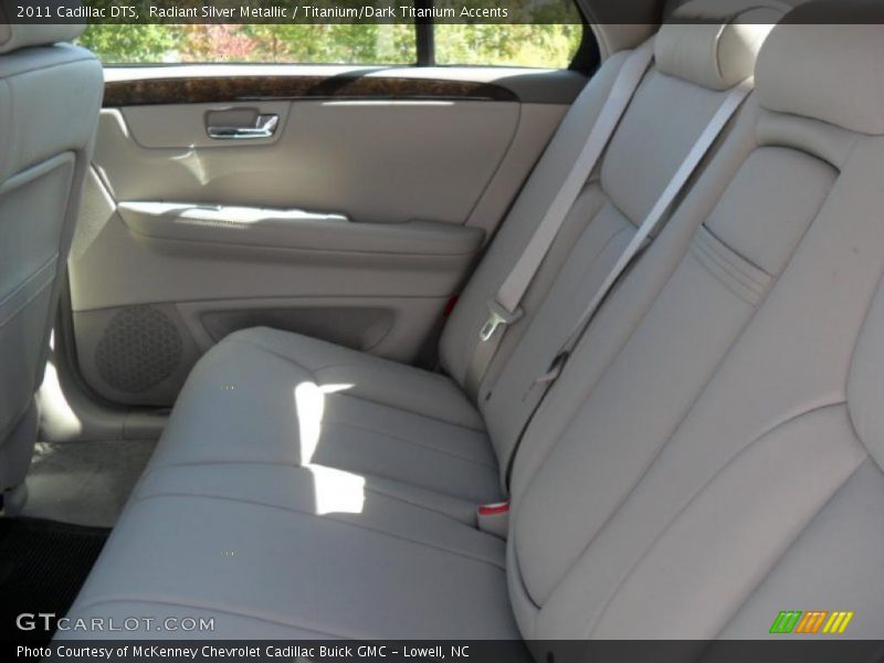 Radiant Silver Metallic / Titanium/Dark Titanium Accents 2011 Cadillac DTS