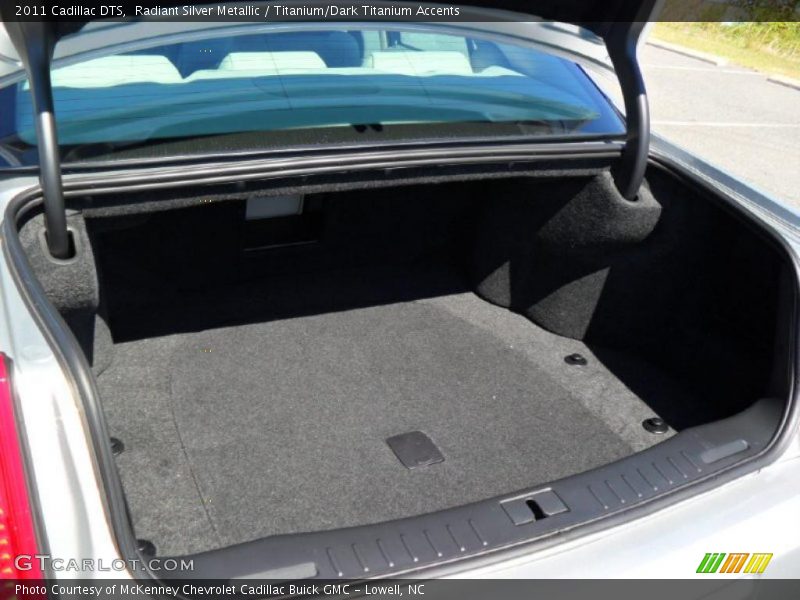 Radiant Silver Metallic / Titanium/Dark Titanium Accents 2011 Cadillac DTS