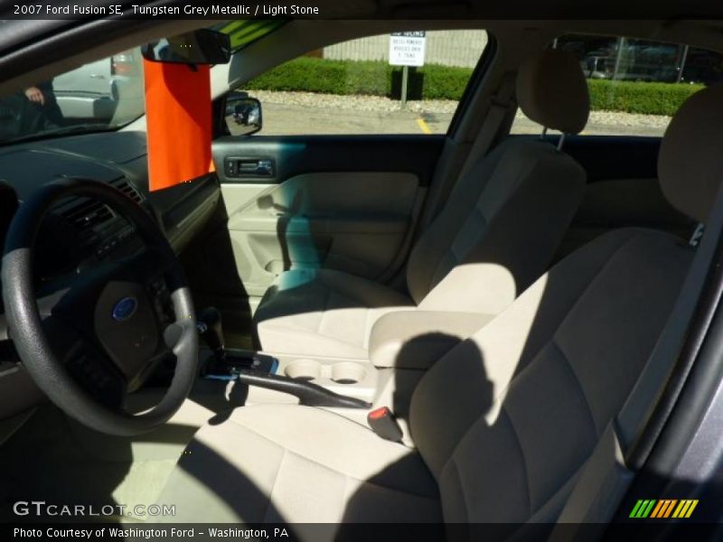Tungsten Grey Metallic / Light Stone 2007 Ford Fusion SE