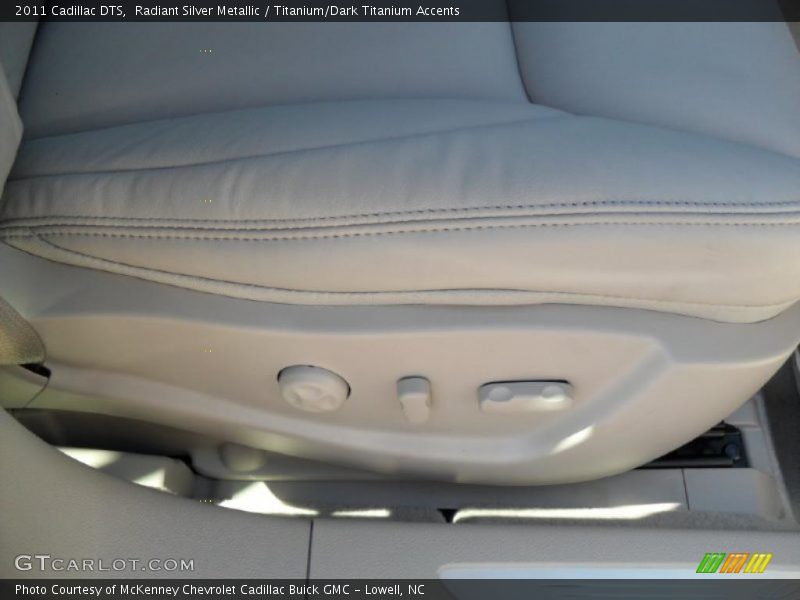Radiant Silver Metallic / Titanium/Dark Titanium Accents 2011 Cadillac DTS