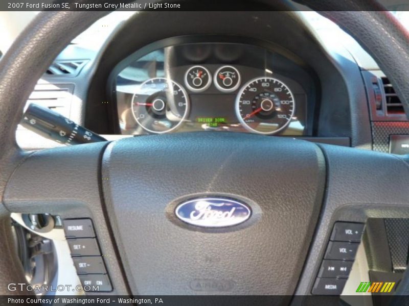 Tungsten Grey Metallic / Light Stone 2007 Ford Fusion SE