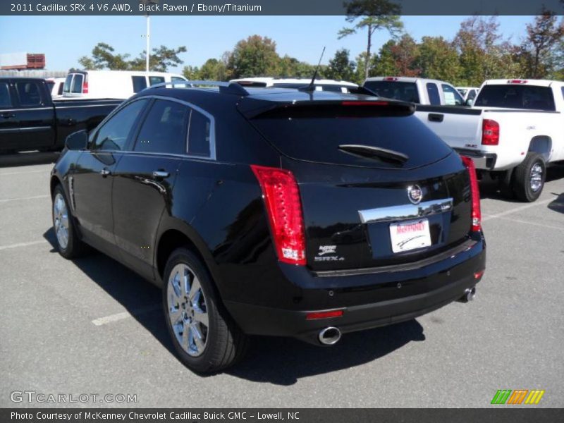 Black Raven / Ebony/Titanium 2011 Cadillac SRX 4 V6 AWD