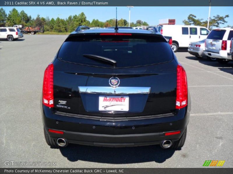 Black Raven / Ebony/Titanium 2011 Cadillac SRX 4 V6 AWD