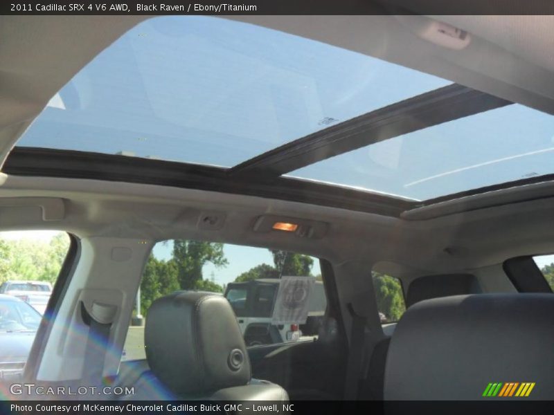 Black Raven / Ebony/Titanium 2011 Cadillac SRX 4 V6 AWD