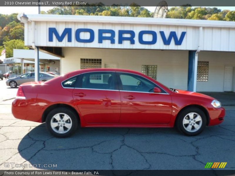Victory Red / Ebony 2010 Chevrolet Impala LT