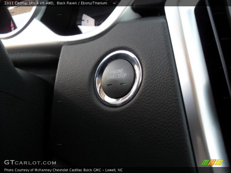 Black Raven / Ebony/Titanium 2011 Cadillac SRX 4 V6 AWD
