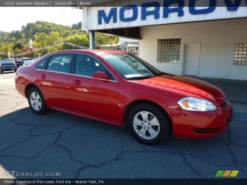Victory Red / Ebony 2010 Chevrolet Impala LT