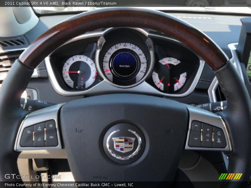 Black Raven / Ebony/Titanium 2011 Cadillac SRX 4 V6 AWD