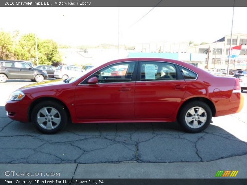 Victory Red / Ebony 2010 Chevrolet Impala LT