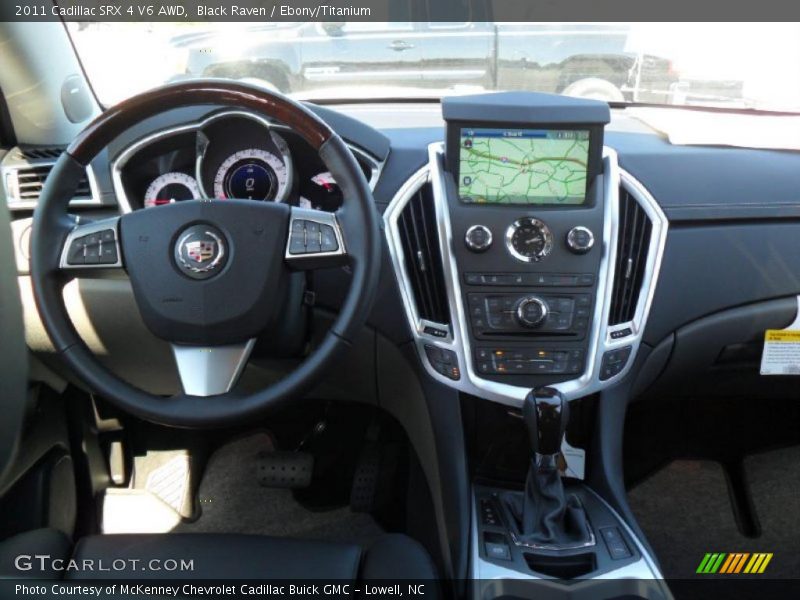  2011 SRX 4 V6 AWD Ebony/Titanium Interior
