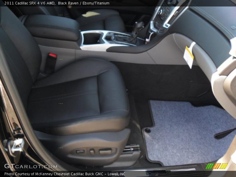 Black Raven / Ebony/Titanium 2011 Cadillac SRX 4 V6 AWD