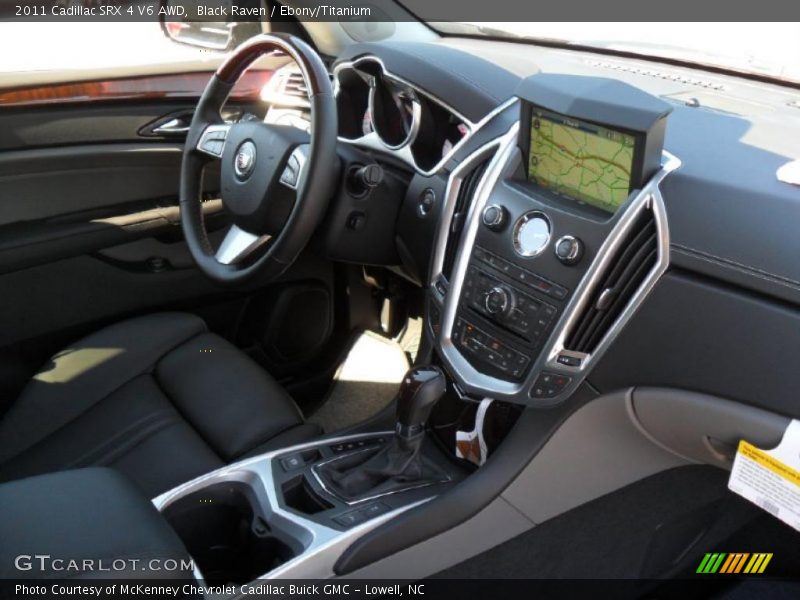 Black Raven / Ebony/Titanium 2011 Cadillac SRX 4 V6 AWD