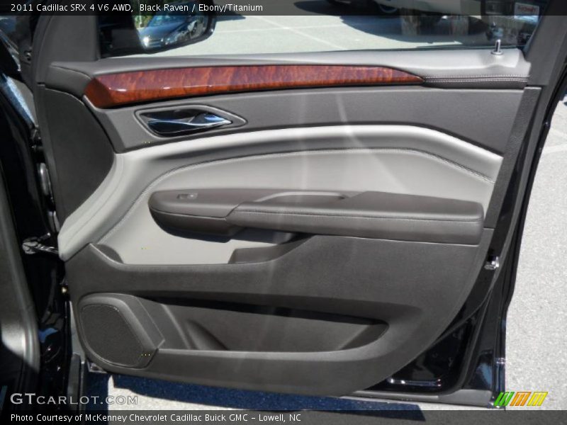Black Raven / Ebony/Titanium 2011 Cadillac SRX 4 V6 AWD