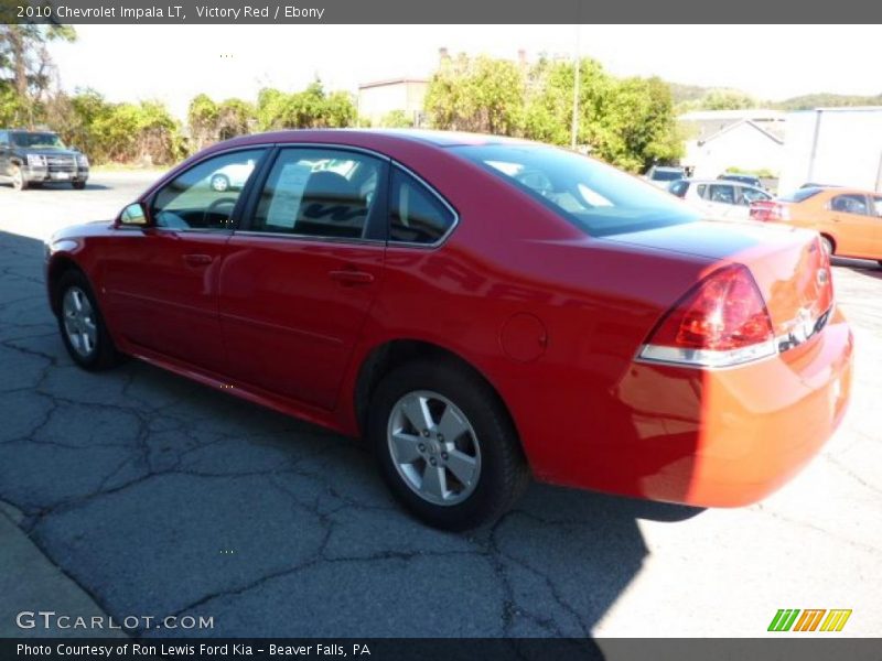 Victory Red / Ebony 2010 Chevrolet Impala LT