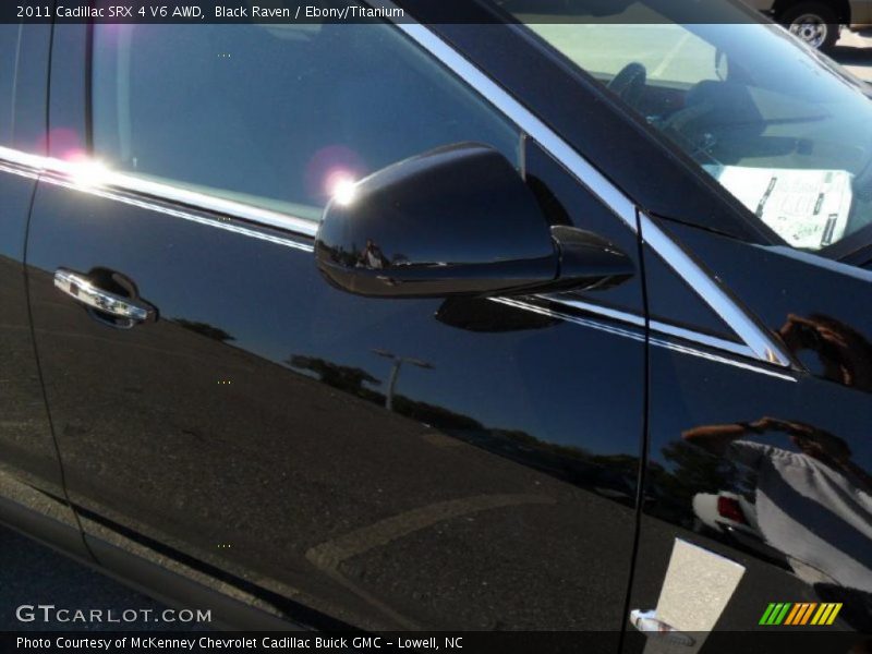 Black Raven / Ebony/Titanium 2011 Cadillac SRX 4 V6 AWD