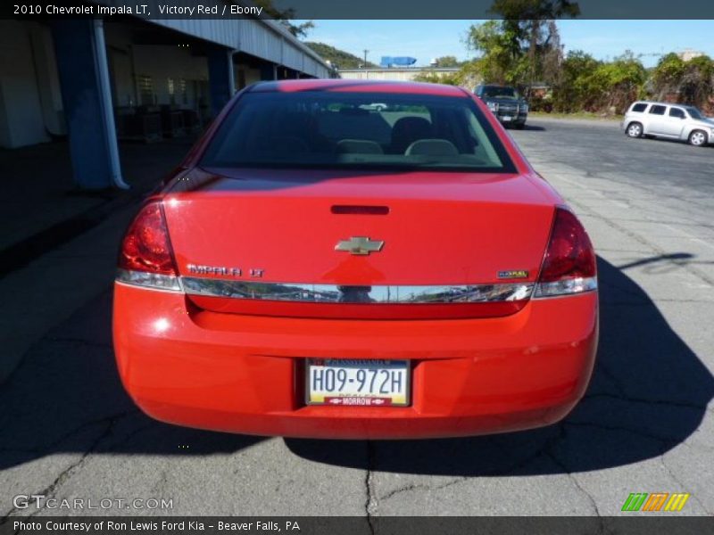 Victory Red / Ebony 2010 Chevrolet Impala LT