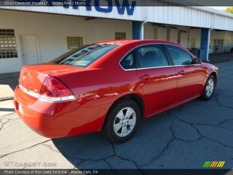 Victory Red / Ebony 2010 Chevrolet Impala LT