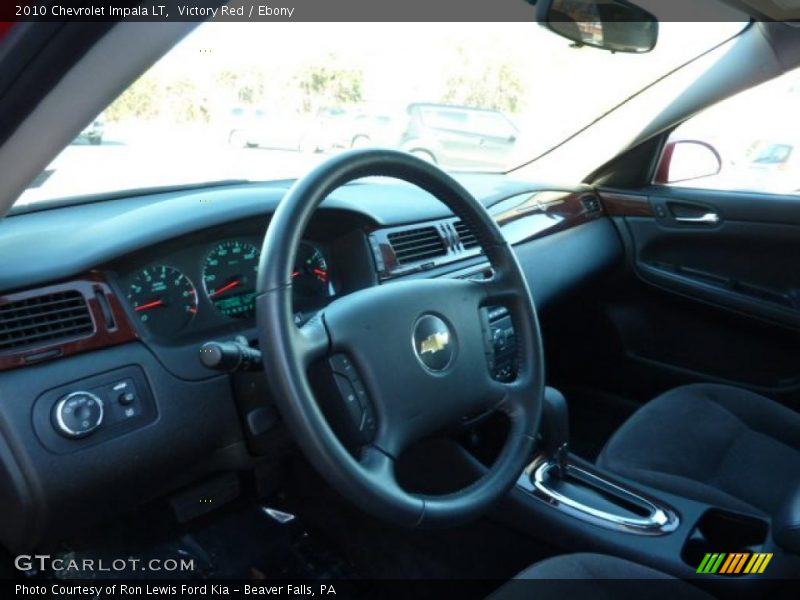 Victory Red / Ebony 2010 Chevrolet Impala LT