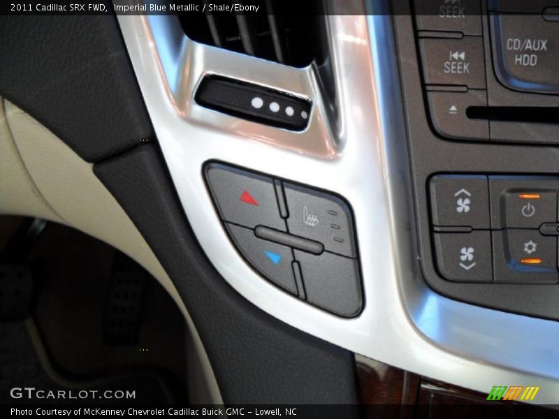 Imperial Blue Metallic / Shale/Ebony 2011 Cadillac SRX FWD