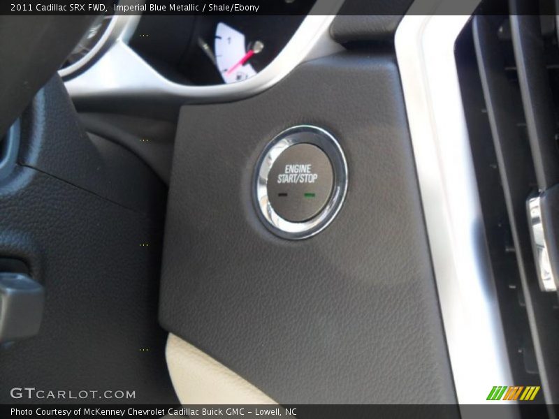 Imperial Blue Metallic / Shale/Ebony 2011 Cadillac SRX FWD