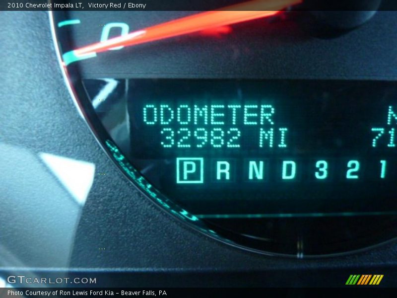 Victory Red / Ebony 2010 Chevrolet Impala LT