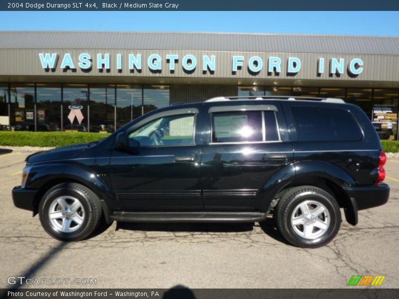 Black / Medium Slate Gray 2004 Dodge Durango SLT 4x4