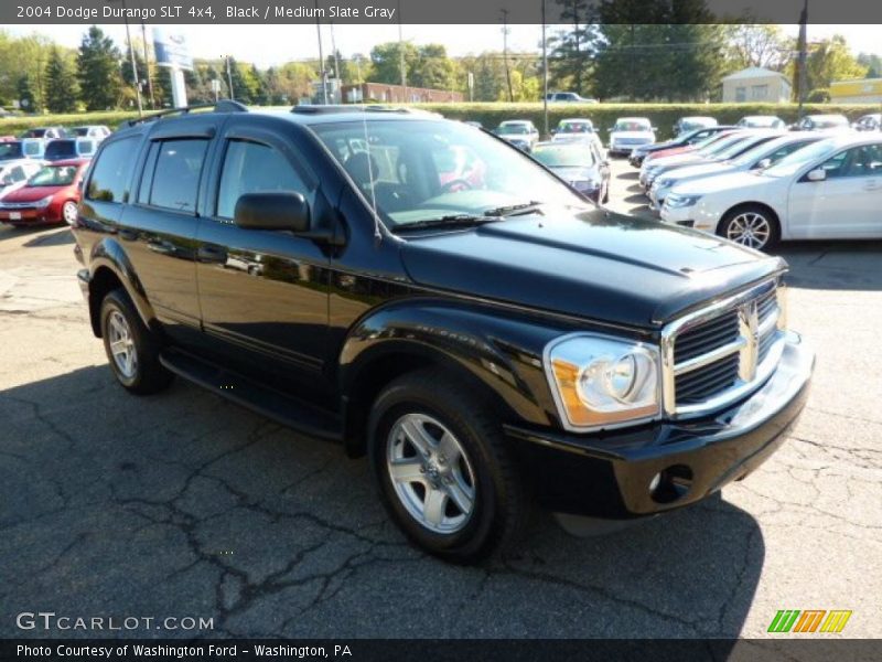 Black / Medium Slate Gray 2004 Dodge Durango SLT 4x4
