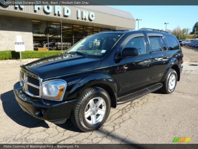 Black / Medium Slate Gray 2004 Dodge Durango SLT 4x4