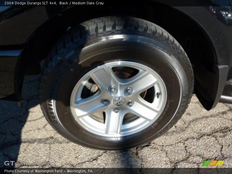 Black / Medium Slate Gray 2004 Dodge Durango SLT 4x4