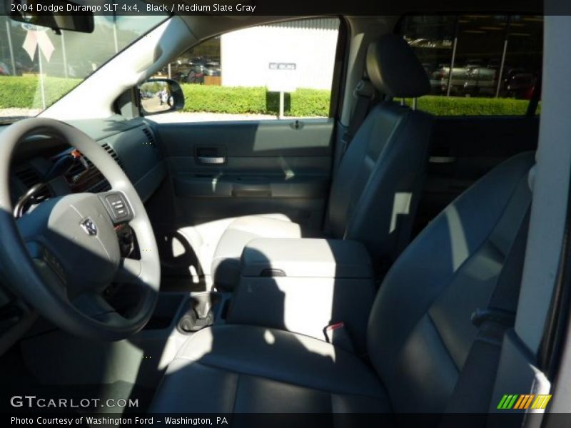 Black / Medium Slate Gray 2004 Dodge Durango SLT 4x4