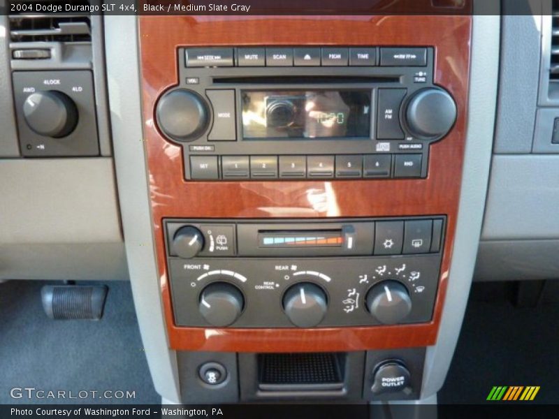 Black / Medium Slate Gray 2004 Dodge Durango SLT 4x4