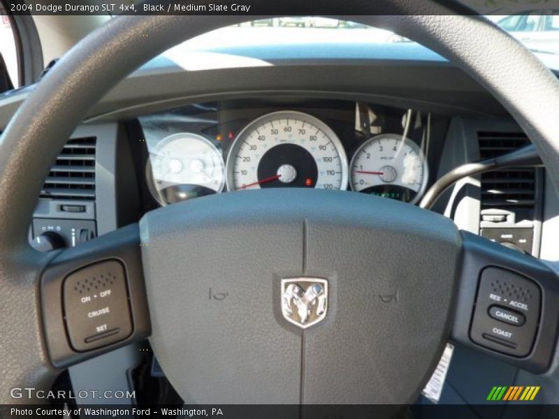 Black / Medium Slate Gray 2004 Dodge Durango SLT 4x4