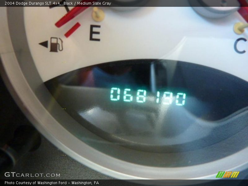 Black / Medium Slate Gray 2004 Dodge Durango SLT 4x4