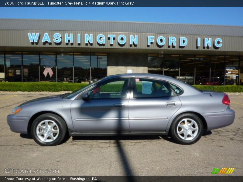 Tungsten Grey Metallic / Medium/Dark Flint Grey 2006 Ford Taurus SEL