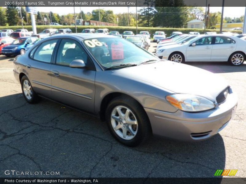 Tungsten Grey Metallic / Medium/Dark Flint Grey 2006 Ford Taurus SEL