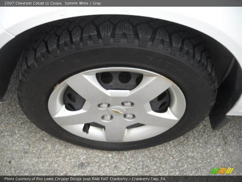 Summit White / Gray 2007 Chevrolet Cobalt LS Coupe