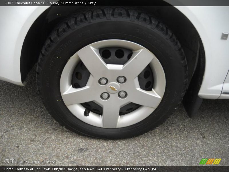 Summit White / Gray 2007 Chevrolet Cobalt LS Coupe