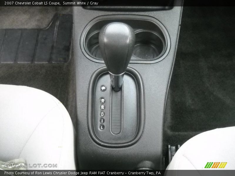 Summit White / Gray 2007 Chevrolet Cobalt LS Coupe