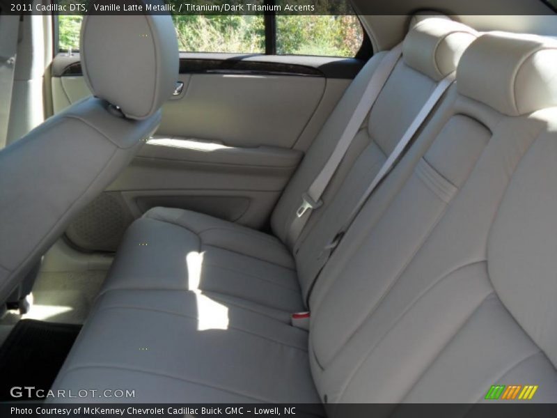 Vanille Latte Metallic / Titanium/Dark Titanium Accents 2011 Cadillac DTS