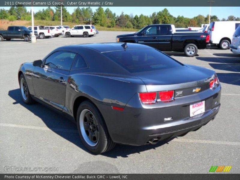 Cyber Gray Metallic / Gray 2011 Chevrolet Camaro LS Coupe