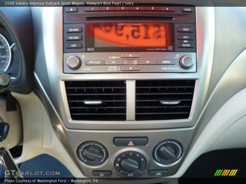 Newport Blue Pearl / Ivory 2008 Subaru Impreza Outback Sport Wagon