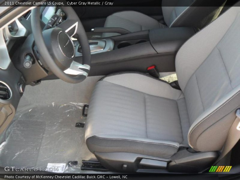 Cyber Gray Metallic / Gray 2011 Chevrolet Camaro LS Coupe