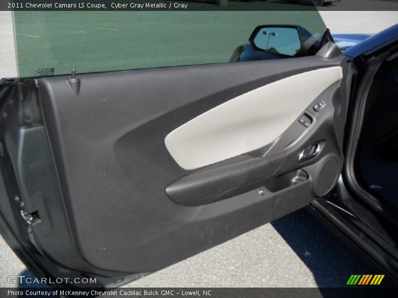 Cyber Gray Metallic / Gray 2011 Chevrolet Camaro LS Coupe
