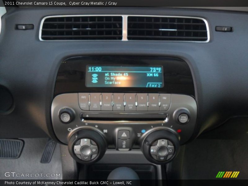 Cyber Gray Metallic / Gray 2011 Chevrolet Camaro LS Coupe