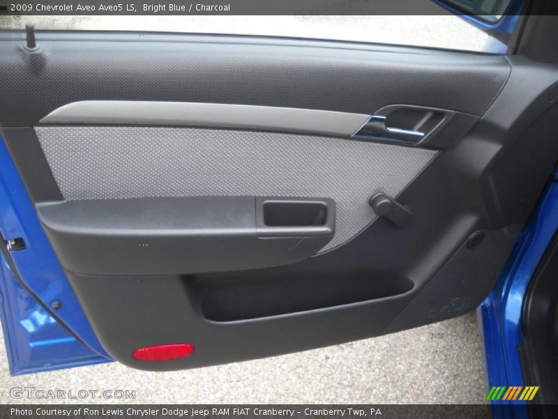 Bright Blue / Charcoal 2009 Chevrolet Aveo Aveo5 LS