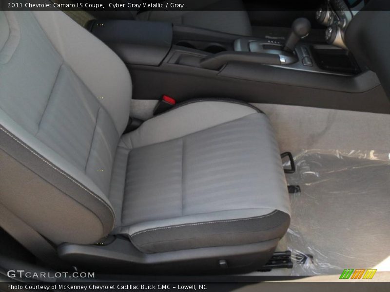Cyber Gray Metallic / Gray 2011 Chevrolet Camaro LS Coupe